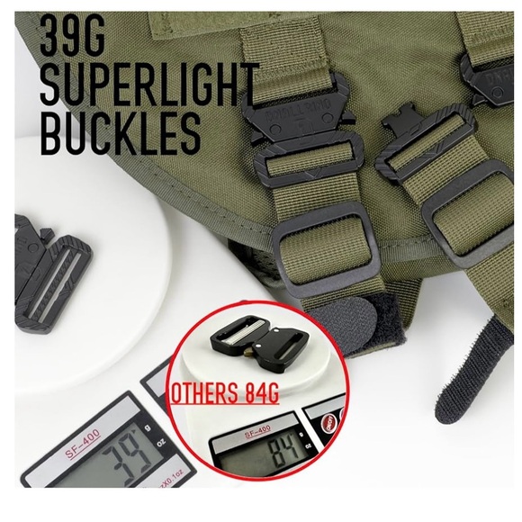 DNALLRINO Service Dog Vest for Large Dog - Picture 5 of 7